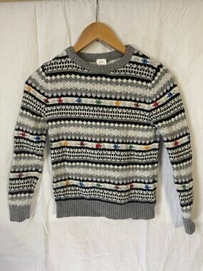 Hanna Andersson kids 6-7 knit sweater